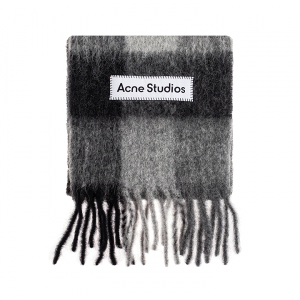 ◆당일◆25FW 시그니처 로고 패치 체크 머플러 멀티 CA0084 DUC