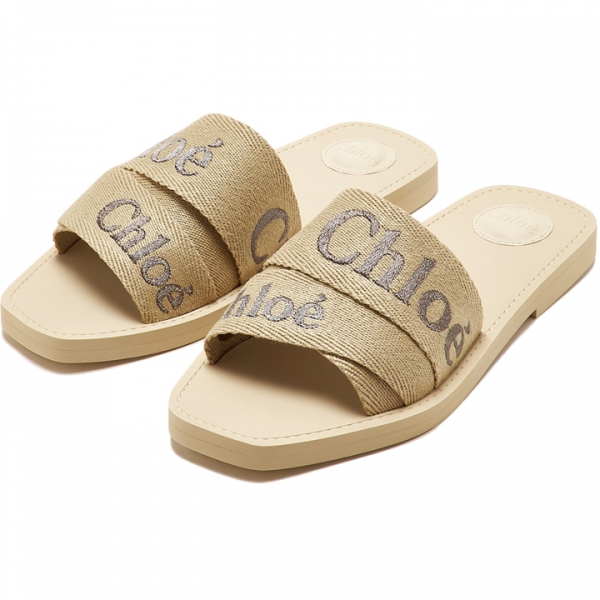◆당일◆25SS 우디 로고 스트랩 샌들 베이지 CHC25S188QT 2YC