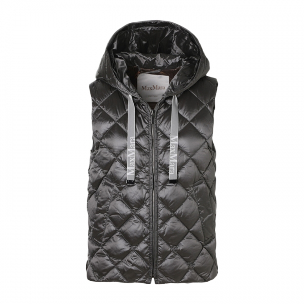 ◆당일◆25FW 스페이스지 SPACEGI 다이아몬드 퀄팅 패딩 조끼 그레이 2529296015 001