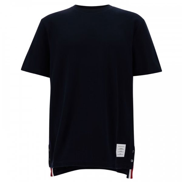 ◆당일◆25SS 시그니처 스트라이프 티셔츠 네이비 MJS056A 00050 415