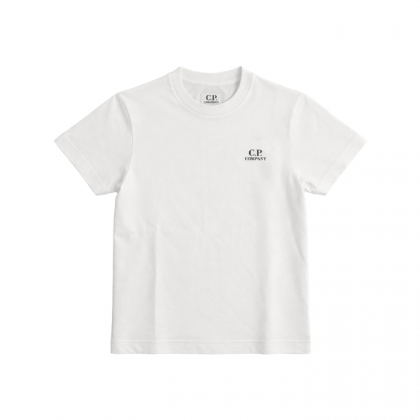 ◆키즈◆키즈 로고 백프린팅 반팔 티셔츠 화이트 20CKTS117B 00LAA17 103