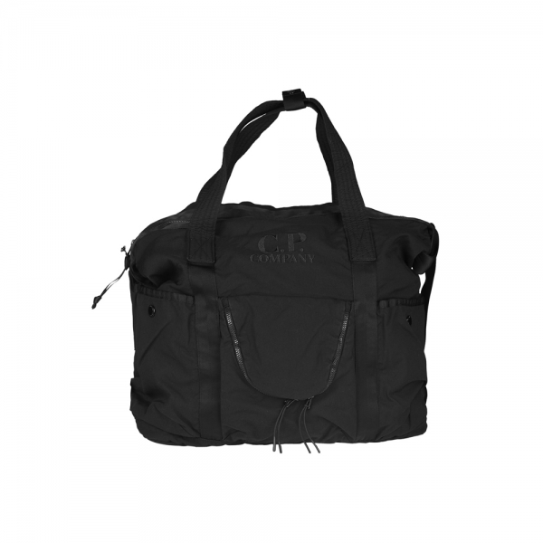 26SS 로고 자수 트윌 토트백 블랙 20CMAC182A 110305G 999