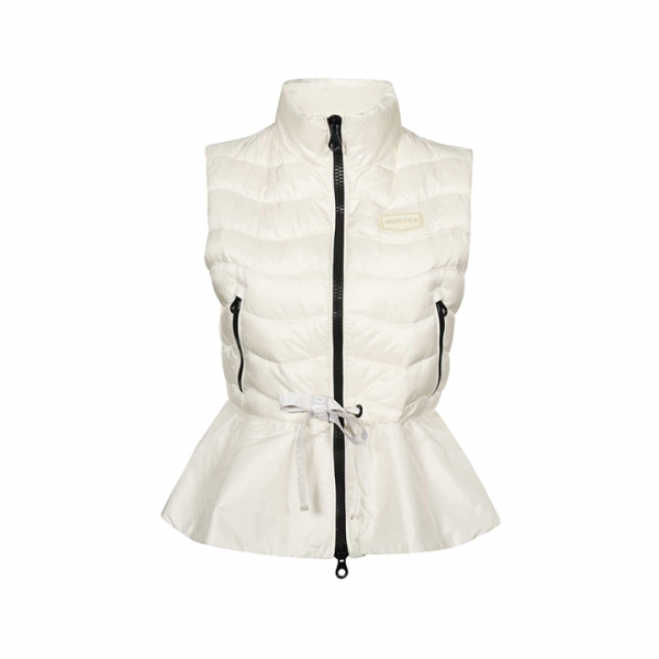 ◆당일◆사모나 SAMONA 웨이스트 드로스트링 패딩 조끼 베이지 VDDV10131K0001 BGL