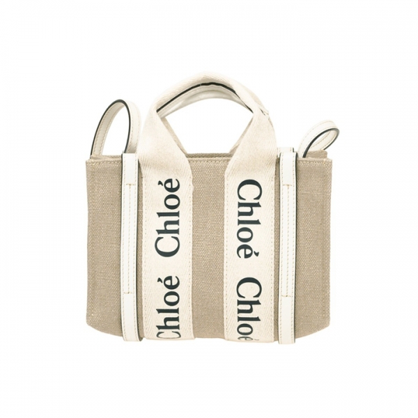 ◆당일◆26SS 우디 미니 토트백 화이트 CHC22AP237I26 101