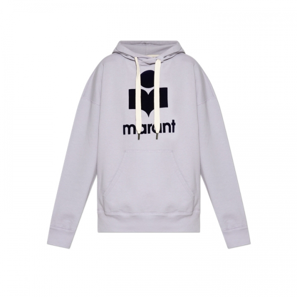 ◆당일◆26SS 만셀 MANSEL 로고 후드티 라일락/다크네이비 SW0001FA A1M07E LCDN