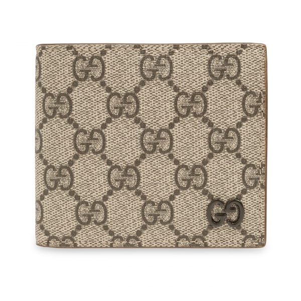 ◆당일◆26SS GG 슈프림 투톤 반지갑 베이지/브라운 768243 FACQC 9773