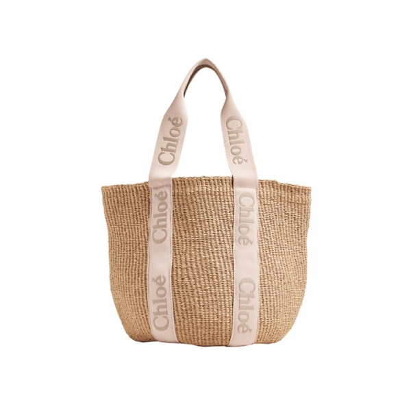 ◆당일◆26SS 로고 스트랩 우디 라지 바스켓백 베이지 CHC23AS380L18 26Y