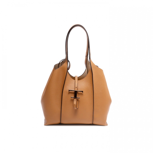 ◆당일◆26SS 타임리스 스몰 쇼퍼&토트백 브라운 XBWTSBA0200 Q8E S410