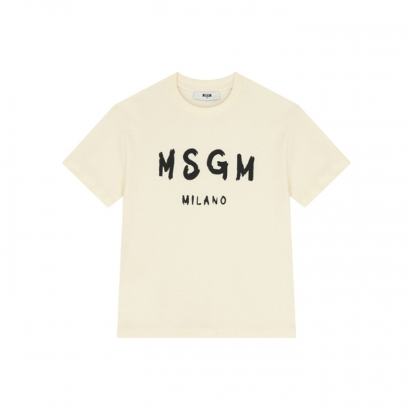 ◆키즈◆키즈 저지 티셔츠 크림 S6MSJUTH001 013