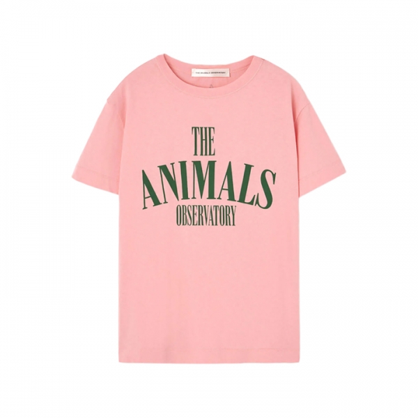 ◆키즈◆키즈 로고 레터링 펍피쉬 티셔츠 소프트핑크 S26001 045DW