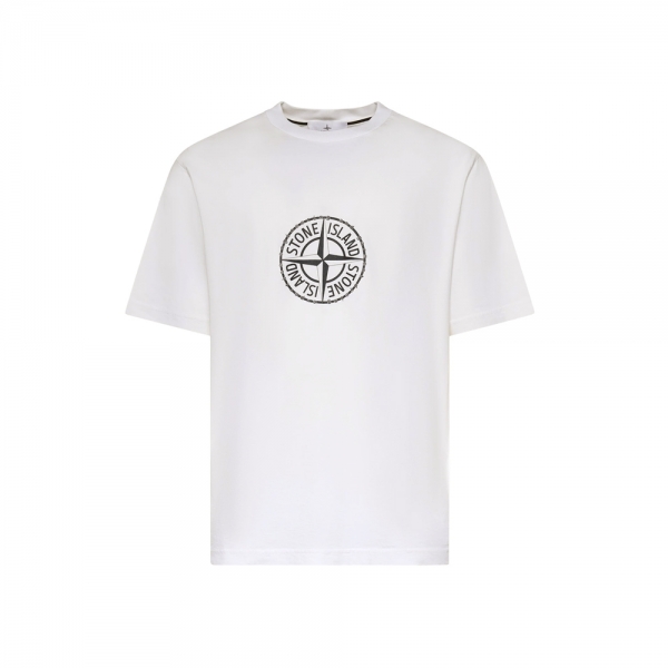 26SS 로고 프린팅 티셔츠 화이트 L1S15 2100001 S0362 V0001