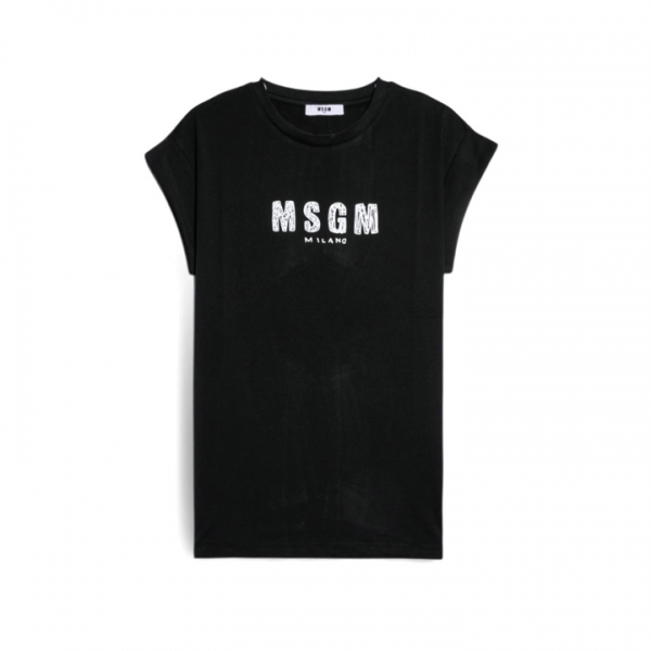 ◆키즈◆여성 저지 티셔츠 블랙 S6MSJGTH070 110