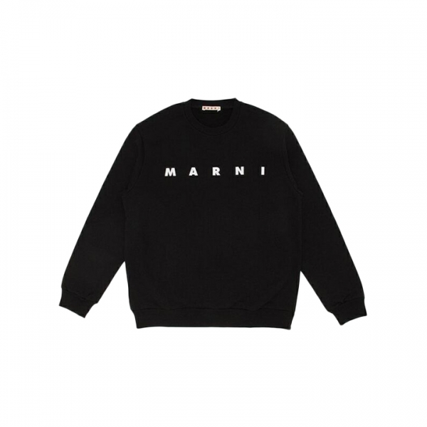 ◆키즈◆여성 로고 맨투맨 블랙 M01612 M00V0 0M900