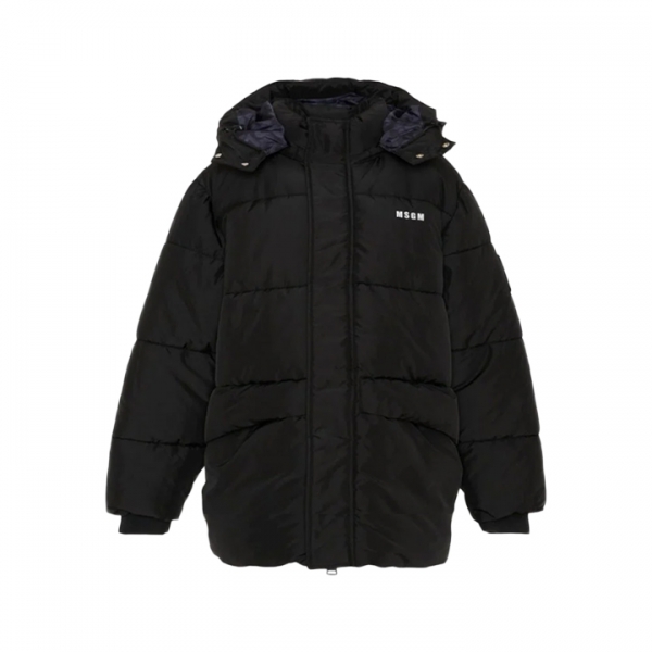 ◆키즈◆여성 로고 프린트 립스탁 나일론 푸퍼 자켓 블랙 F5MSJUPF001 110