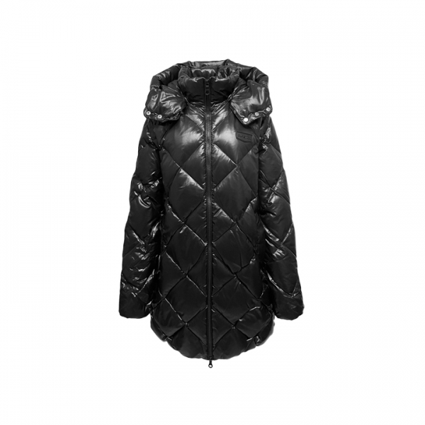 ◆당일◆콘자 CONZA 로고 패치 패딩자켓 블랙 VDDJ30646K0001 BKS