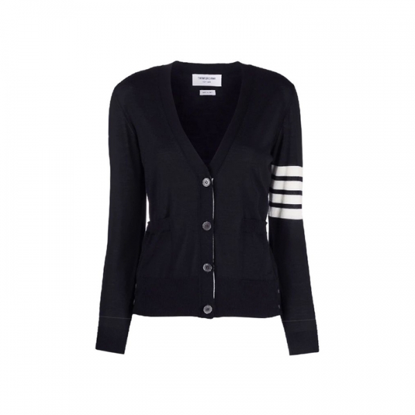 ◆당일◆26SS 사선 브이넥 울 가디건 네이비 FKC334A Y1014 415