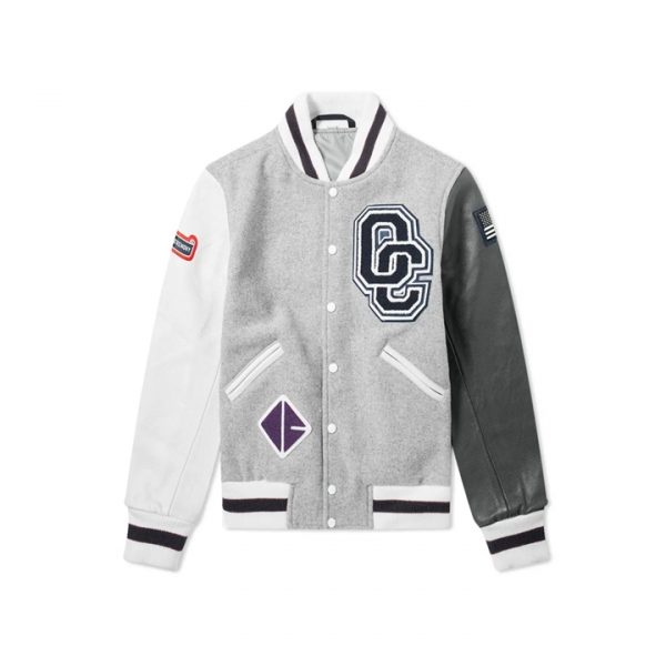 ◆15주년◆유니섹스 베이스볼 바시티자켓 그레이 PE000129102 062