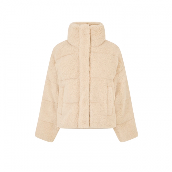 ◆당일◆25FW 알프레도 ALFREDO 폴리 패딩자켓 베이지 2525486062 001