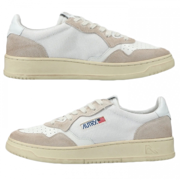 ◆당일◆ 24FW 메달리스트 로우탑 스니커즈 화이트 AULM DO01