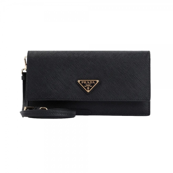 26SS 사피아노 삼각로고 미니 크로스백 블랙 1NF059 2DB3 F0002