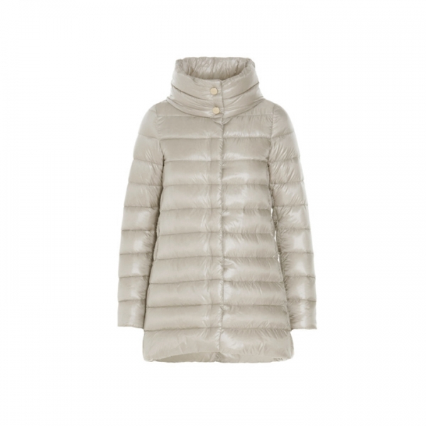 ◆당일◆26SS 아멜리아 AMELIA 하이넥 롱 패딩 베이지그레이 PI0505DIC 12017Z 9402