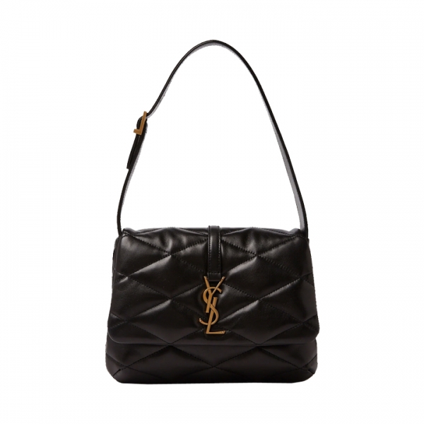 ◆당일◆25FW 금장 LE 57 퀄팅 호보백 블랙 698567 AAAO0 1000