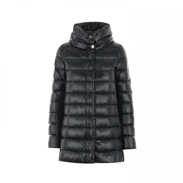 ◆당일◆26SS 아멜리아 AMELIA 하이넥 롱 패딩 블랙 PI0505DIC 12017Z 9300