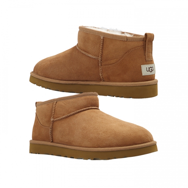 ◆당일◆25FW 클래식 울트라 미니 부츠 체스넛 1137391 CHE