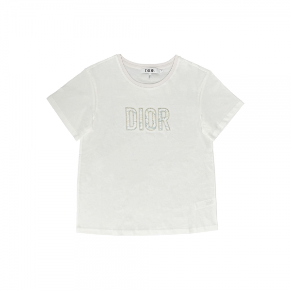 키즈 로고 티셔츠 아이보리 6SBM13TEEK 013