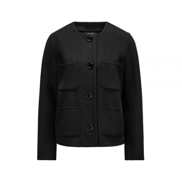 ◆당일◆25FW 레지나 REGINA 숏 카라 울 자켓 블랙 2529046013 013