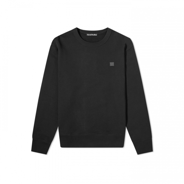 ◆15주년◆페어뷰 페이스 패치 기모 맨투맨 블랙 2HL173 900