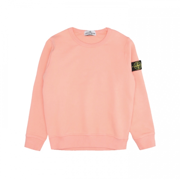 ◆키즈◆여성 와펜 맨투맨 새몬 핑크 791661320 V0081