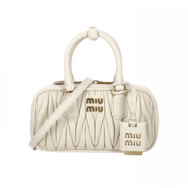 ◆당일◆26SS 마틀라세 아르카디 미니 크로스&토트백 화이트 5BP088 AN88 F0009