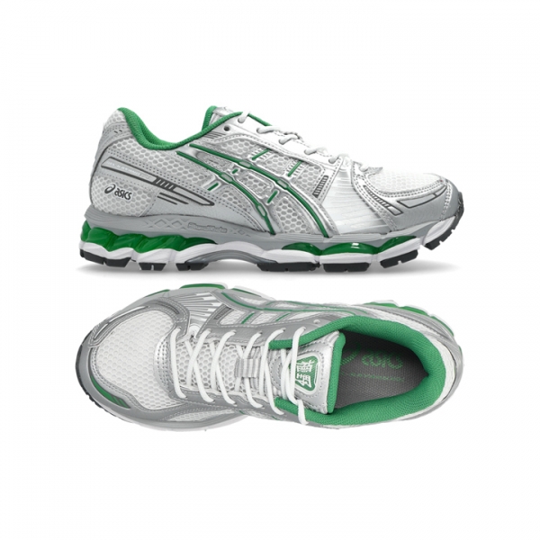 ◆당일◆25FW 젤 카야노 12.1 스니커즈 화이트/퓨어실버 1203A759 100