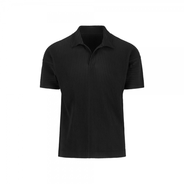 26SS 옴므플리세 플리츠 폴로 티셔츠 블랙 HP66 JM530 15