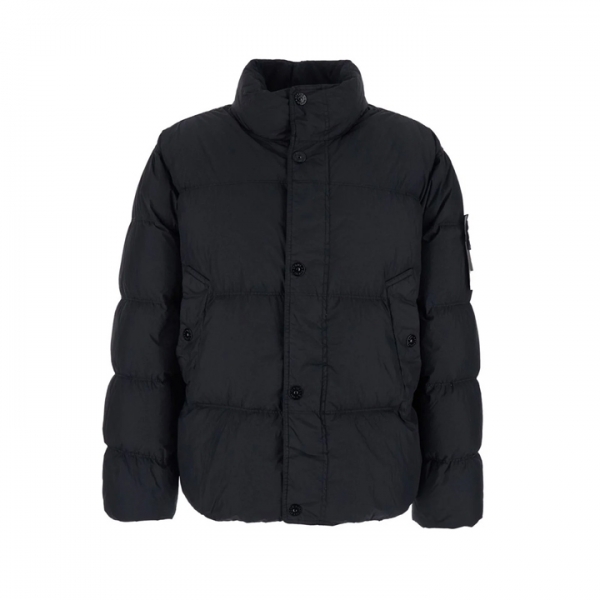 ◆당일◆26SS 와펜 가먼트다이드 크링클랩스 패딩자켓 블랙 L1S15 4100109 S0A23 V0029