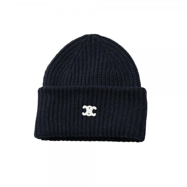 26SS 트리오페 자수 로고 비니 네이비 AA0G5384D 07MR