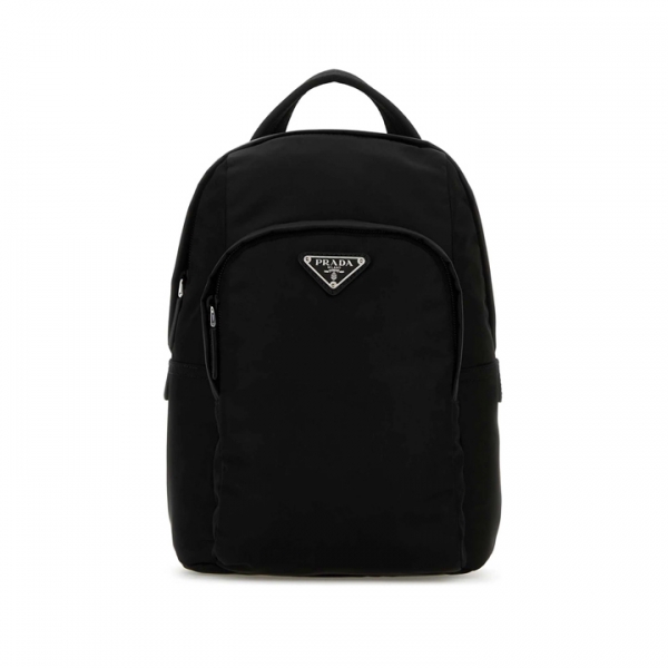 ◆당일◆26SS 삼각로고 리나일론 크로스 백팩 블랙 2VZ116 2DMG F0002