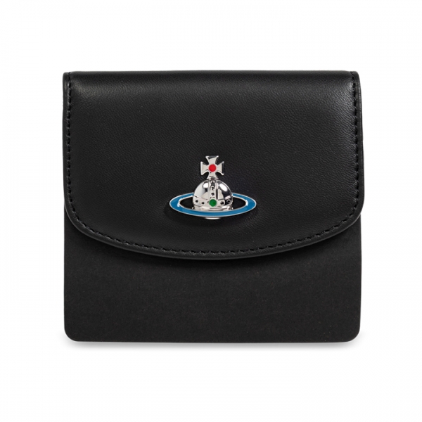 ◆당일◆26SS ORB 로고 스몰 반지갑 블랙 5115002JW L001L N403