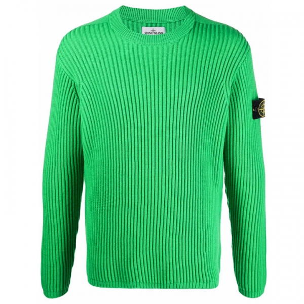 ◆13주년◆와펜 골지 크루넥 니트 네온그린 7515517C2 V0050