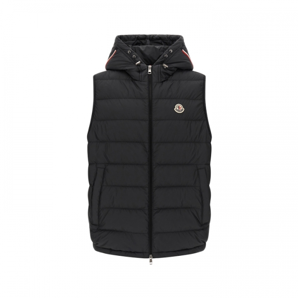 26SS 마르셀리안 MARSEILLAN 후드 패딩 베스트 블랙 1A000 19 597X2 999