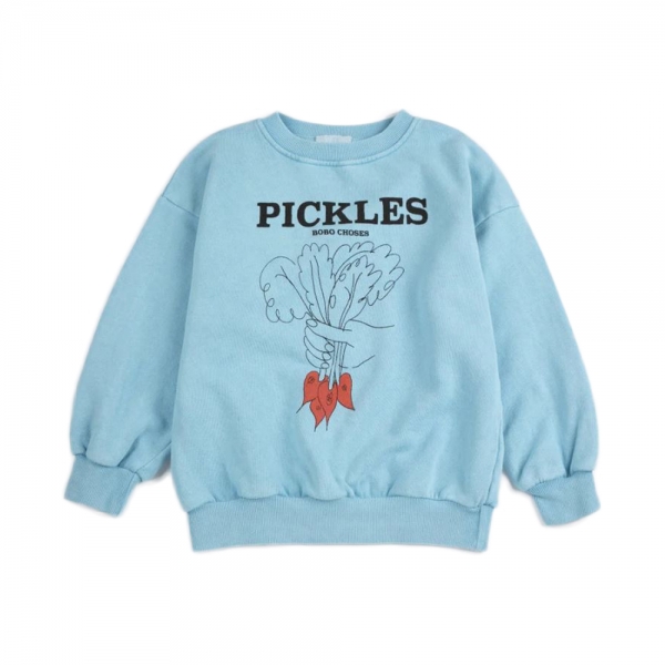 키즈 번치 오브 베지터블 맨투맨 라이트블루 B126AC040 451