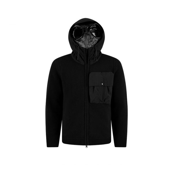 ◆당일◆25FW 고글 니트 믹스 자켓 블랙 19CMKN245A 110149M 999