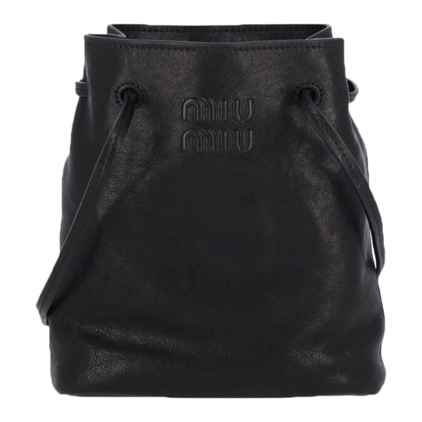 ◆당일◆25FW 엠보 로고 나파 미니백 블랙 5NF460 AEFX F0002