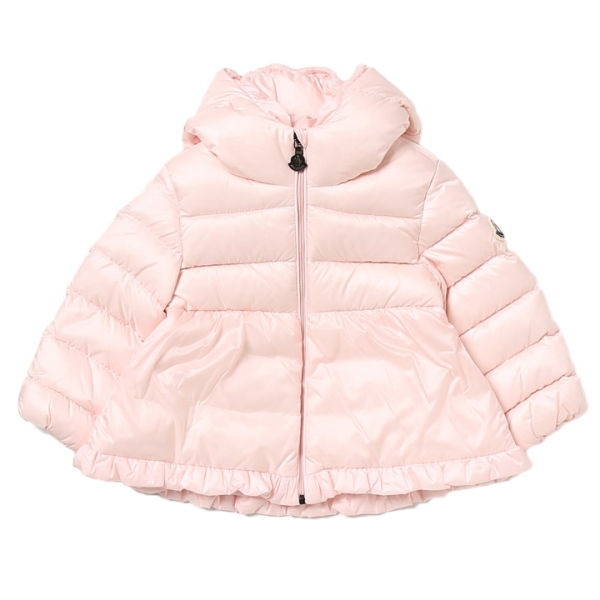 ◆키즈◆23FW 키즈 로고 패치 패딩자켓 라이트 핑크 1A000 43 53048 503