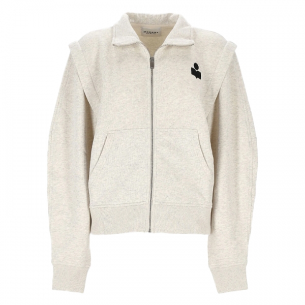 ◆당일◆25FW 마딜리아 MADILIA 하프넥 집업 맨투맨 에크루 SW0159FA A1M07E 23EC
