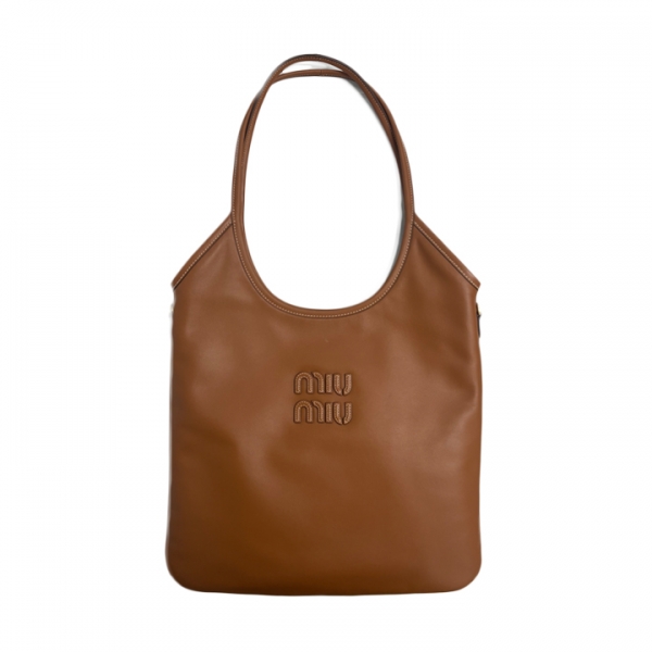 ◆당일◆26SS 자수 로고 아이비 레귤러 토트&숄더백 코냑 5BG231 2CRW F0046