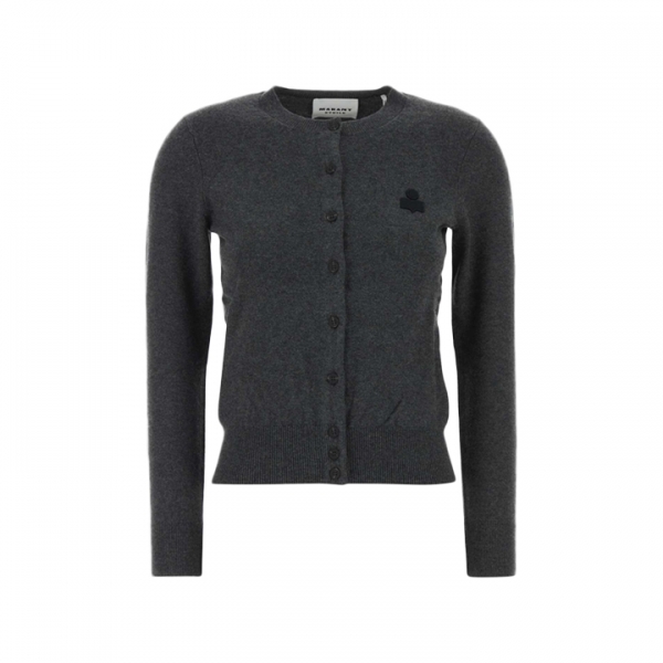 ◆당일◆26SS 모나 MONA 스몰 로고 가디건 앤트러사이트 그레이 CA0115FA C1L17E 02AN