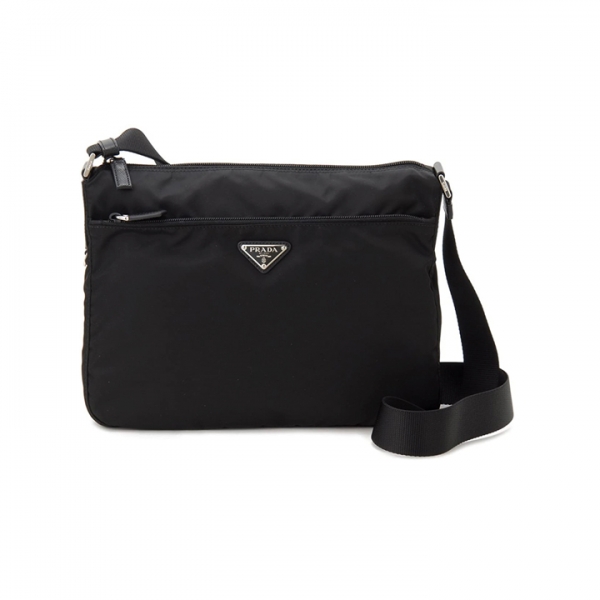 ◆당일◆26SS 삼각로고 벨라 숄더&크로스백 블랙 1BC421 RV44 F0002