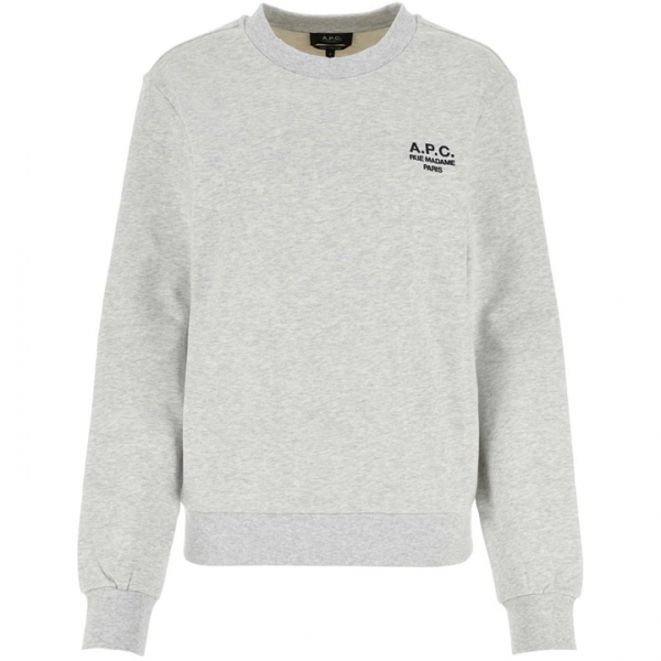 ◆당일◆25FW 루 마담 스탠다드핏 기모 맨투맨 헤더그래이 COHBV M27913 TPN